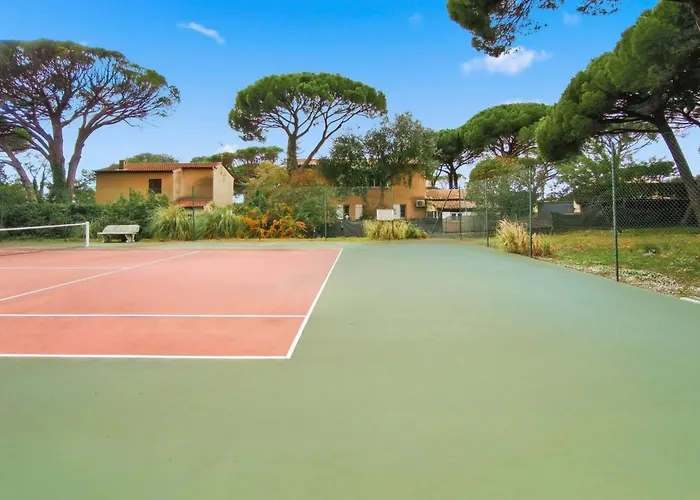Pomme De Pin - Piscine, Tennis Et Parking Apartamento *